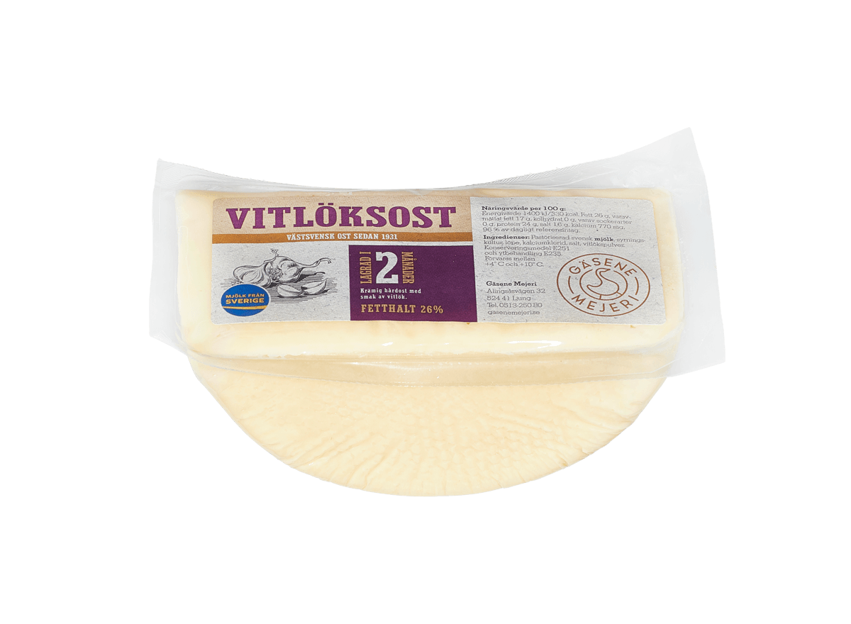 Vitlöksost 26%